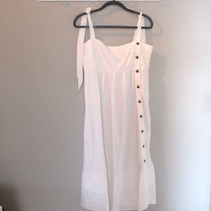 Whistles Linen white dress